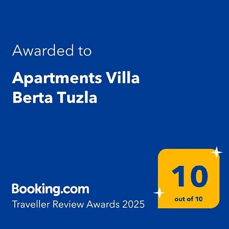 Apartment Berta - 101 Luxury - Free Private Secured Parking Tuzla